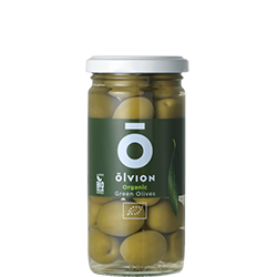 OLVION Organic Green Olives